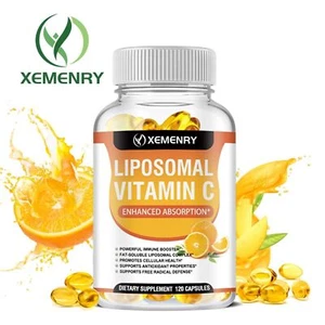 Liposomale Vitamin C Kapseln 2100mg - Immununterstützung, Hautgesundheit, - Bild 1 von 13
