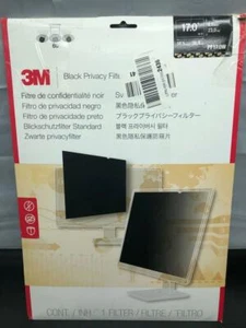 3M Privacy Black Filter for 17' Monitor fits 14.5" x 9.1" PF17.0W - Picture 1 of 5