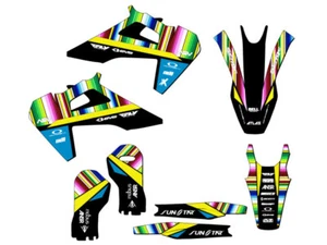 2019-2022 FS SERAPE Black Senge Graphics Kit Compatible with Husqvarna - Bild 1 von 10