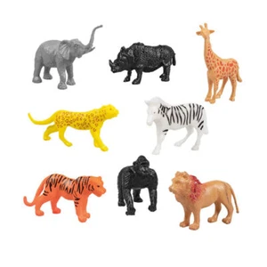 Tier Figuren 5cm, 8 Stück, für Kindergeburtstag Geschenktüten, Spielzeugtiere - Bild 1 von 1