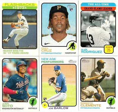 2022 Topps Heritage MLB Baseball Base Rookie & Insert Cards - Pick From List! - Image 1 of 2