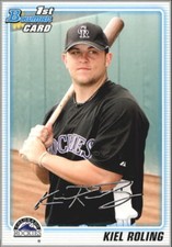 2010 Bowman Prospects Black Baseball Card #1-110 - Choose Your Card