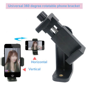 Universal Smartphone Tripod Cell Phone Mount Holder Adapter Fit For iPhone