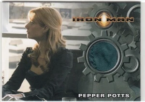 IRON MAN MOVIE - PEPPER POTTS (GWYNETH PALTROW) BUSTIER COSTUME CARD - Picture 1 of 1