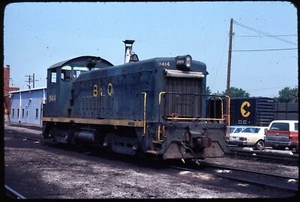 Original Schienenrutsche - BO Baltimore & Ohio 9414 Chicago IL 7-1979 - Bild 1 von 1