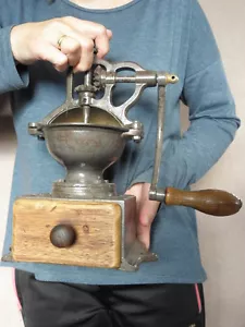 Coffee grinder antique peugeot 0A old crank Kaffee caffè century machine MILL - Picture 1 of 12