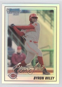 2010 Bowman Chrome Prospects Refractor /777 Byron Wiley #BCP24
