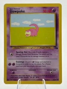 ERROR Miscut Misprint - Pokémon Slowpoke Fossil - Picture 1 of 4