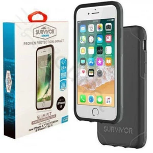 Genuine Griffin Survivor Case iPhone X/XS Strong Slim Fit Protection Case Cover - Picture 1 of 6