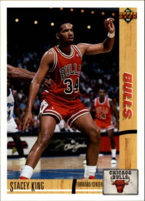 1991-92 Upper Deck #182 Stacey King - NM - Image 1 of 2