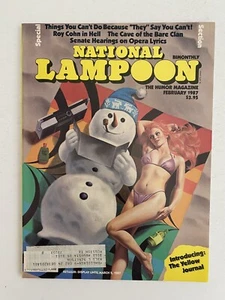 1987 Feb NATIONAL LAMPOON Parody Magazine Cave of the Bear Clan - Picture 1 of 5