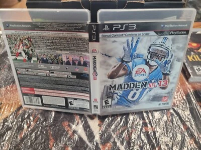 Madden 13 Ps3 NoManual EN/FR Tested Free Shipping in Canada !! - Image 1 of 3
