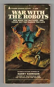 War With the Robot Harry Harrison 1968 2nd Printing Pyramid Paperback Sci Fi - Picture 1 of 5