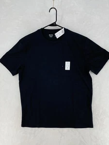 Hollister Shirt Mens Large Black Cooling Tee Athletic Basic Performance NEW $18 - Picture 1 of 9