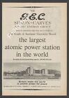 SIMON-CARVES Atomic Energy Group - 1956 Vintage Print Ad