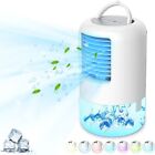 Portable Air Conditioner Mini USB Fan Cooler Colorful Atmosphere Light Water 