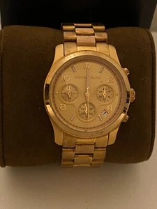 Michael Kors Runway MK-5128 Damen Edelstahl Analog Zifferblatt Quarzuhr VK427 - Bild 1 von 15