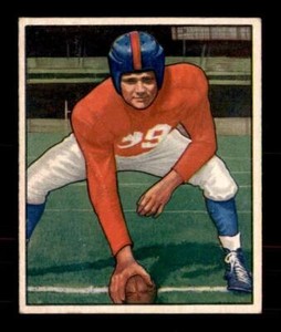 1950 Bowman #69 Tex Coulter - EX-MT