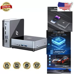 Small Form Factor Mini PC with Ubuntu OS, 4K Graphics - Perfect for Home Office - Picture 1 of 11
