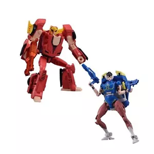 Transformers & Street Fighter 2 HOT RODIMUS Ken vs ARCEE ChunLi new - Picture 1 of 7