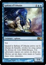 Mtg magic m12 foil-sphinx of uthuun/sphinx of uthuün, French/vf