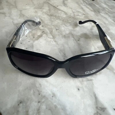Gafas de sol Jessica Simpson marco negro detalles dorados lentes moradas J5555-OX Foto 1 de 4