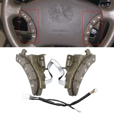 Interruptor de volante marrón para Toyota Highlander Land Cruiser Lexus GX470 Foto 1 de 4