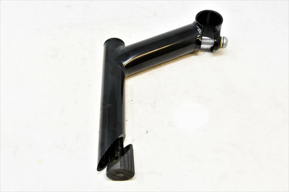 25.4mm Quill Mtb bike Steel Handlebar Stem 110mm Reach Good 20 Degree Rise Black - Image 1 of 1