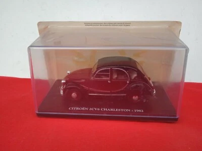 MODELLINO AUTO CITROEN 2CV6 CHAELESTON - SCALA 1.24 - 1982 - Immagine 1 di 4