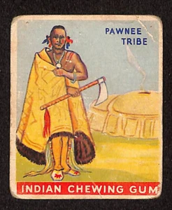 R73 Goudey, Indian Gum, Serie 48, 1933, #131 Chief Pawnee Tribe - Bild 1 von 2
