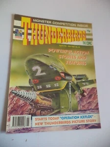 THUNDERBIRDS THE COMIC MAGAZINE NO 40 OLD VINTAGE MAGAZINE 17 - 30 APRIL 1993 - Picture 1 of 2