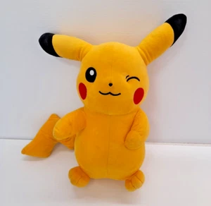 Pokemon Pikachu 35cm Wink Plush Soft Toy - Pre-owned - Picture 1 of 5