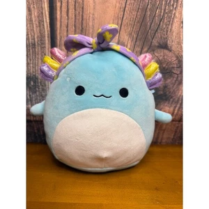 "Felpa Squishmallows Irina the Axolotl 8"" con branquias arco iris" - Imagen 1 de 5