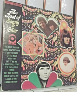 Sonny Cher Best Of 33 LP Album Atco Records Stereo Vintage - Picture 1 of 12