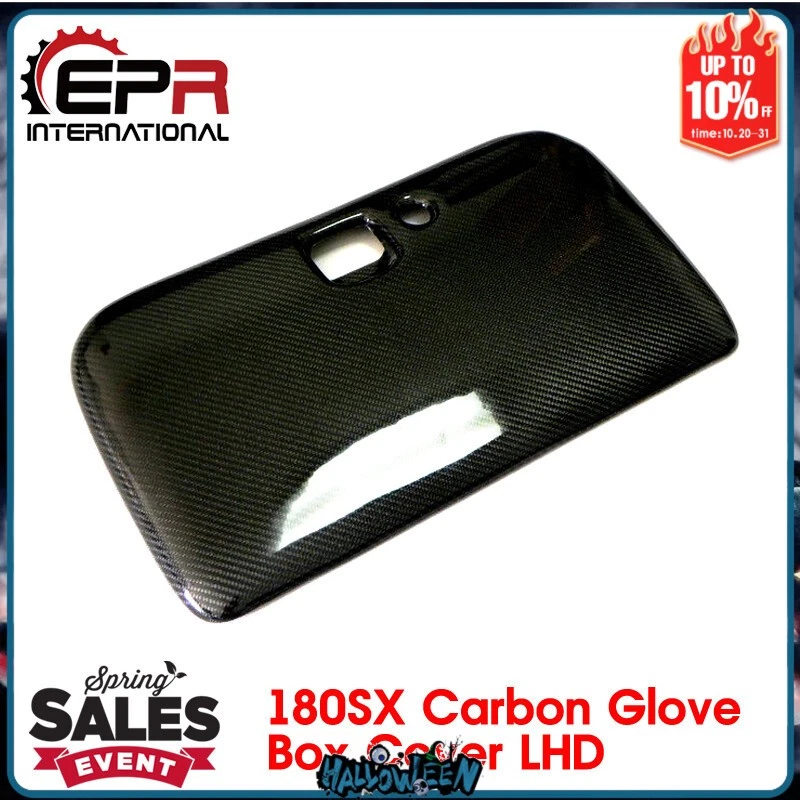 For NISSAN Silvia 180SX S13 200SX Real Carbon Fiber Glove Box Cover LHD - Image 1 of 4