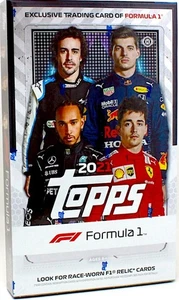 2021 TOPPS FORMULA 1 RACING HOBBY BOX BLOWOUT CARDS - Picture 1 of 2