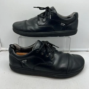 Lems Nine2Five Shoes Mens 11 Black Leather Oxford Dress Zero-Drop ** - Picture 1 of 10