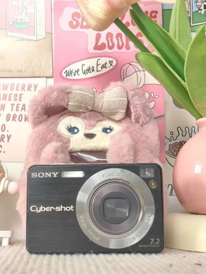 Sony Cybershot DSC-W120 7.2MP CCD Vintage Digital Camera - 100% Working-Pink - Image 1 of 4