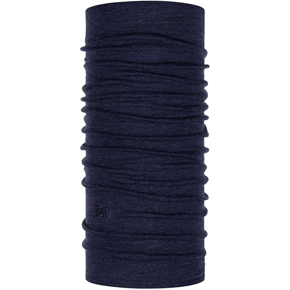 Cachecol bandana tubular Buff peso médio lã merino protetor externo - Azul - Imagem 1 de 1