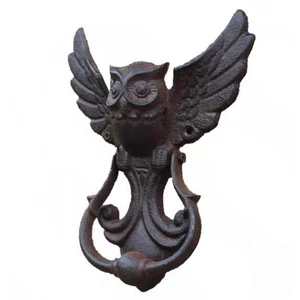 Mystical Owl Cast Door Knocker,Antique Door Handle Courtyard Door Handle F7E2 - Bild 1 von 6