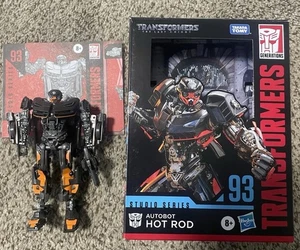 Transformers Studio Series 93 The Last Knight Hot Rod Complete With Box - Picture 1 of 3