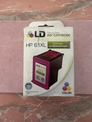 LD Recycled HP 61XL Tri Color Ink Cartridge. LD-Remanhp564. - Image 1 of 4