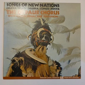 Songs Of New Nations The De Paur Chorus Vinyl Native Drums Percussions Mercury - Picture 1 of 13