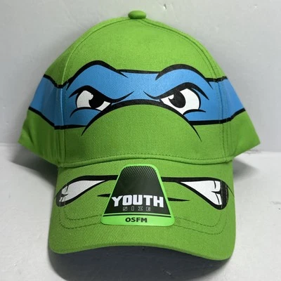 Gorra de béisbol Teenage Mutant Ninja Turtles Leonardo OSFM SnapBack niños nueva con etiquetas Foto 1 de 4