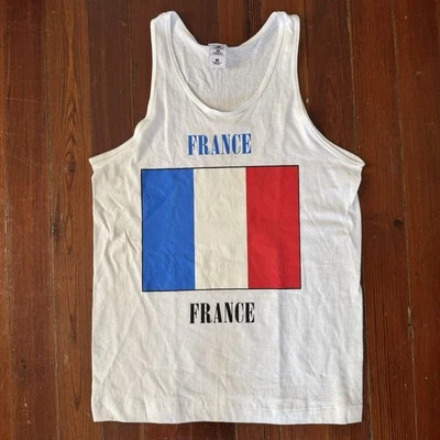 Camiseta sin mangas República Francesa Francia talla mediana Foto 1 de 4