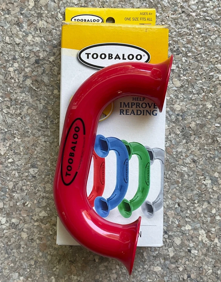  Teléfono de retroalimentación auditiva Toobaloo rojo Foto 1 de 1