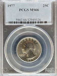 1977 Washington Quarter MS66 PCGS (#PA12949526) - Picture 1 of 2