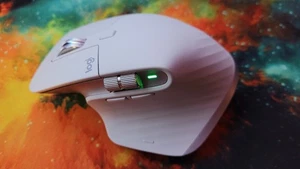 Souris sans fil Logitech MX Master 3S pour Mac - Gris pâle testée et fonctionnelle - Photo 1/6