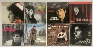 THEO SARAPO lot de 8 EP en bon état dédicace - Picture 1 of 2