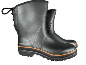Tretorn Gummistiefel Größe 46 Schwarz Herren Schnürung Herrenschuhe Outdoor Jagd - Bild 1 von 12